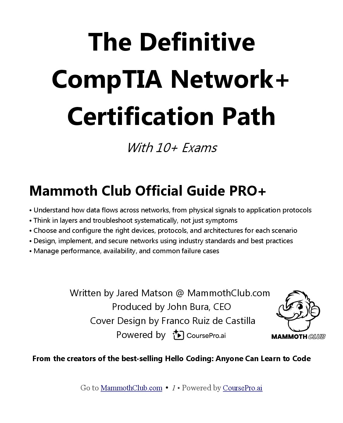 Definitive CompTIA Network+ Certification Path
