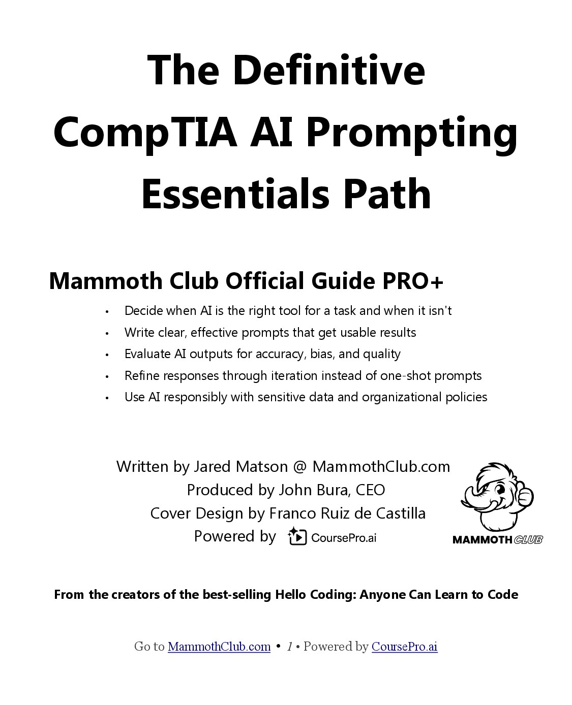 CompTIA AI Prompting Essentials