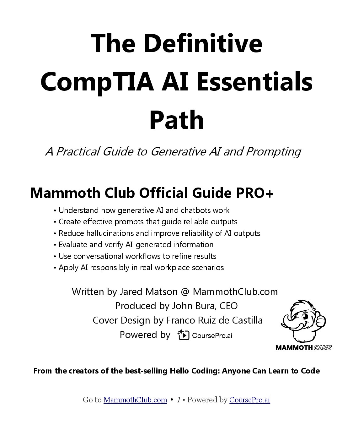 CompTIA AI Essentials